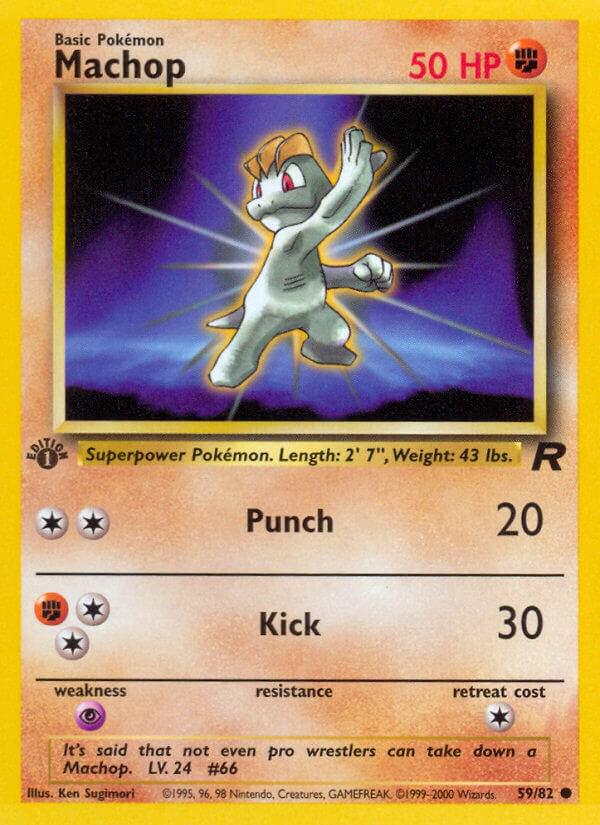 Machop 59/82 - Team Rocket