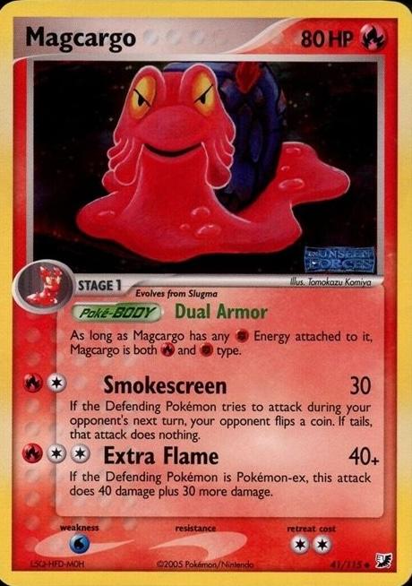 Magcargo 41/115 - EX Unseen Forces