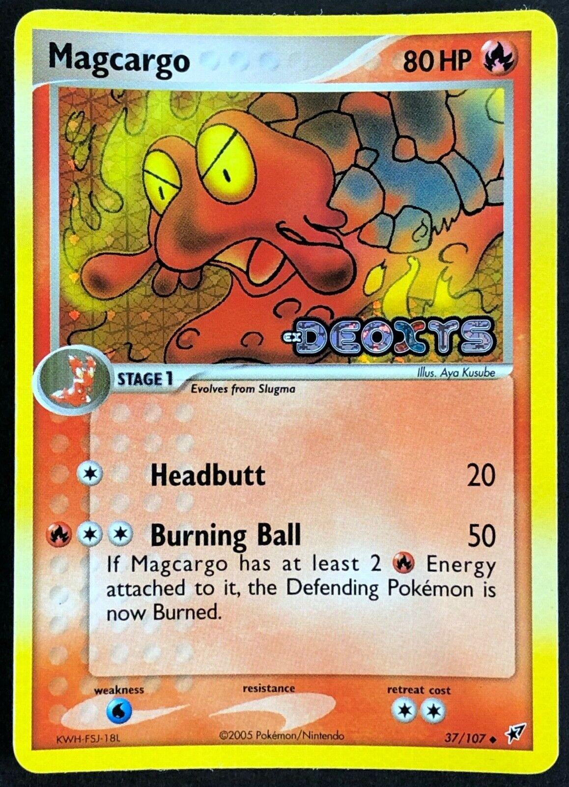 Magcargo 37/107 - EX Deoxys