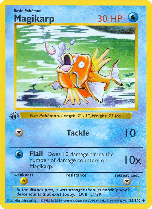 Magikarp 35/102 - Base Set