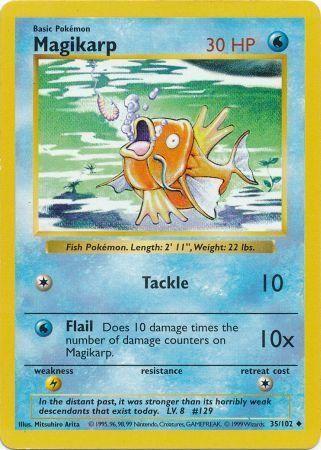 Magikarp 35/102 - Base Set