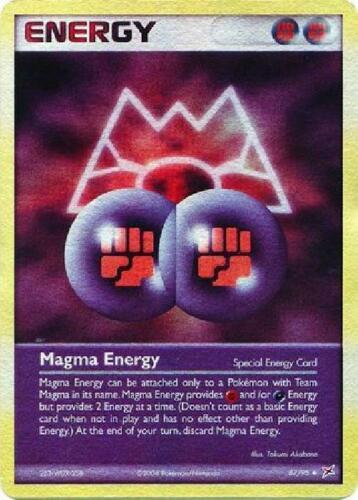 Magma Energy 87/95 - EX Team Magma vs Team Aqua