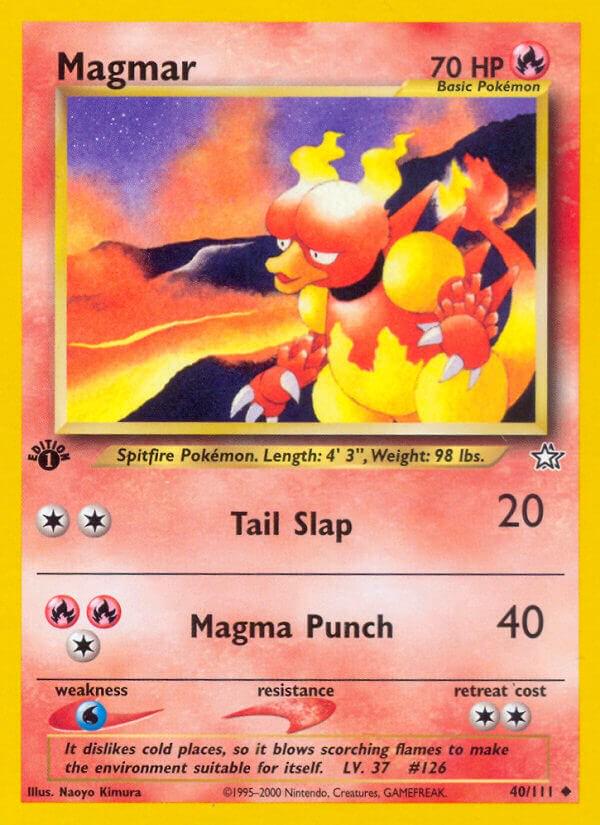 Magmar 40/111 - Neo Genesis