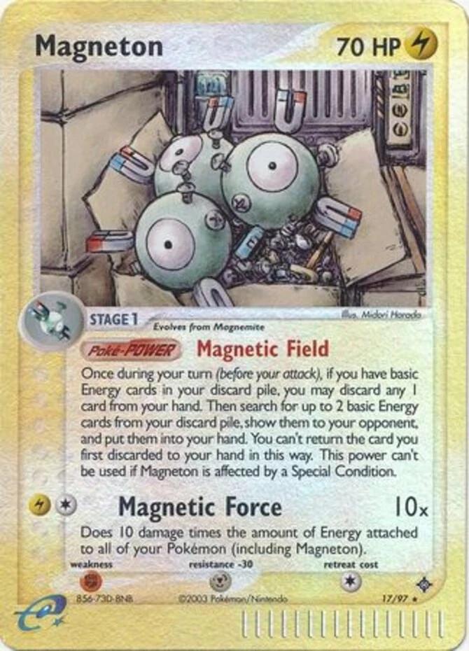 Magneton 17/97 - EX Dragon