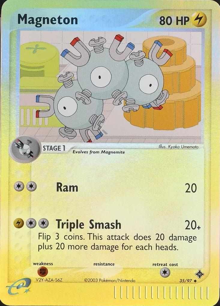 Magneton 35/97 - EX Dragon