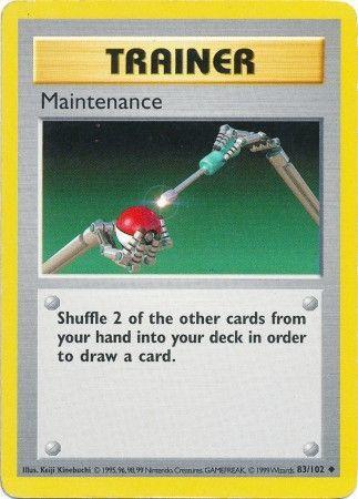 Maintenance 83/102 - Base Set