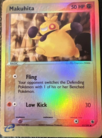 Makuhita 57/109 - EX Ruby & Sapphire