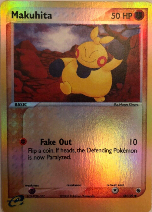 Makuhita 58/109 - EX Ruby & Sapphire
