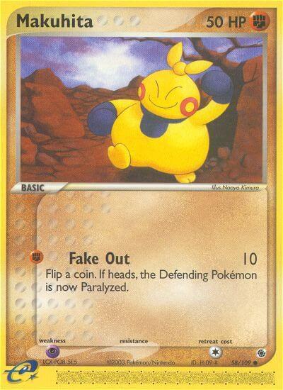 Makuhita 58/109 - EX Ruby & Sapphire