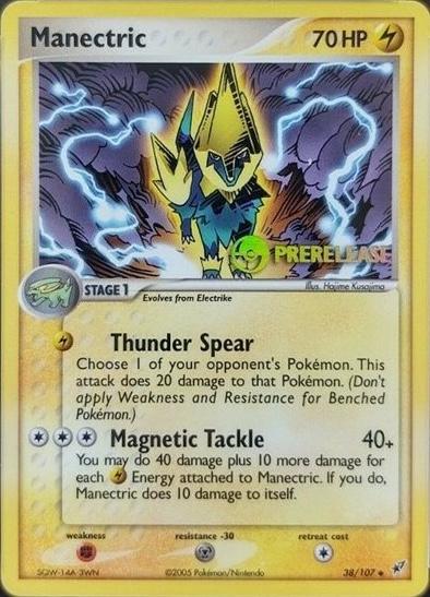 Manectric 38/107 - EX Deoxys