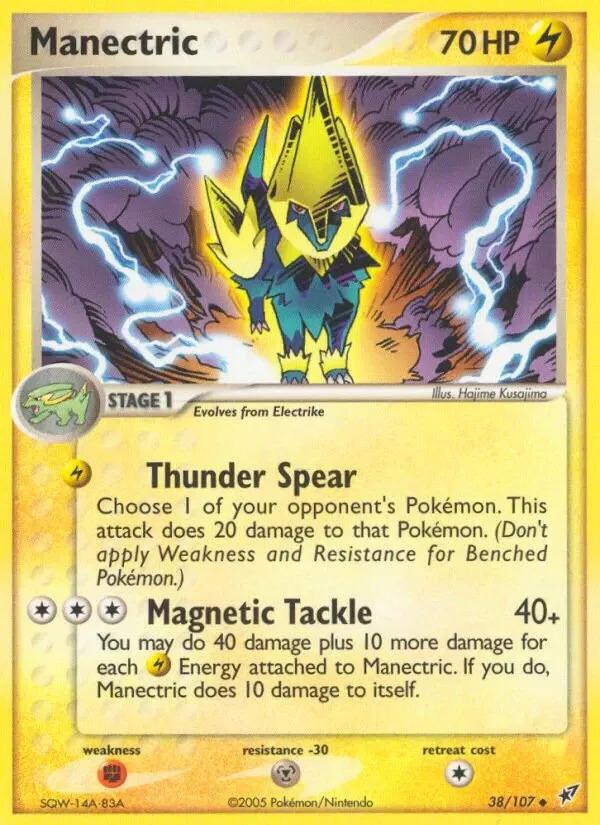 Manectric 38/107 - EX Deoxys