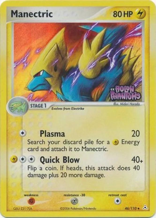 Manectric 46/110 - EX Holon Phantoms
