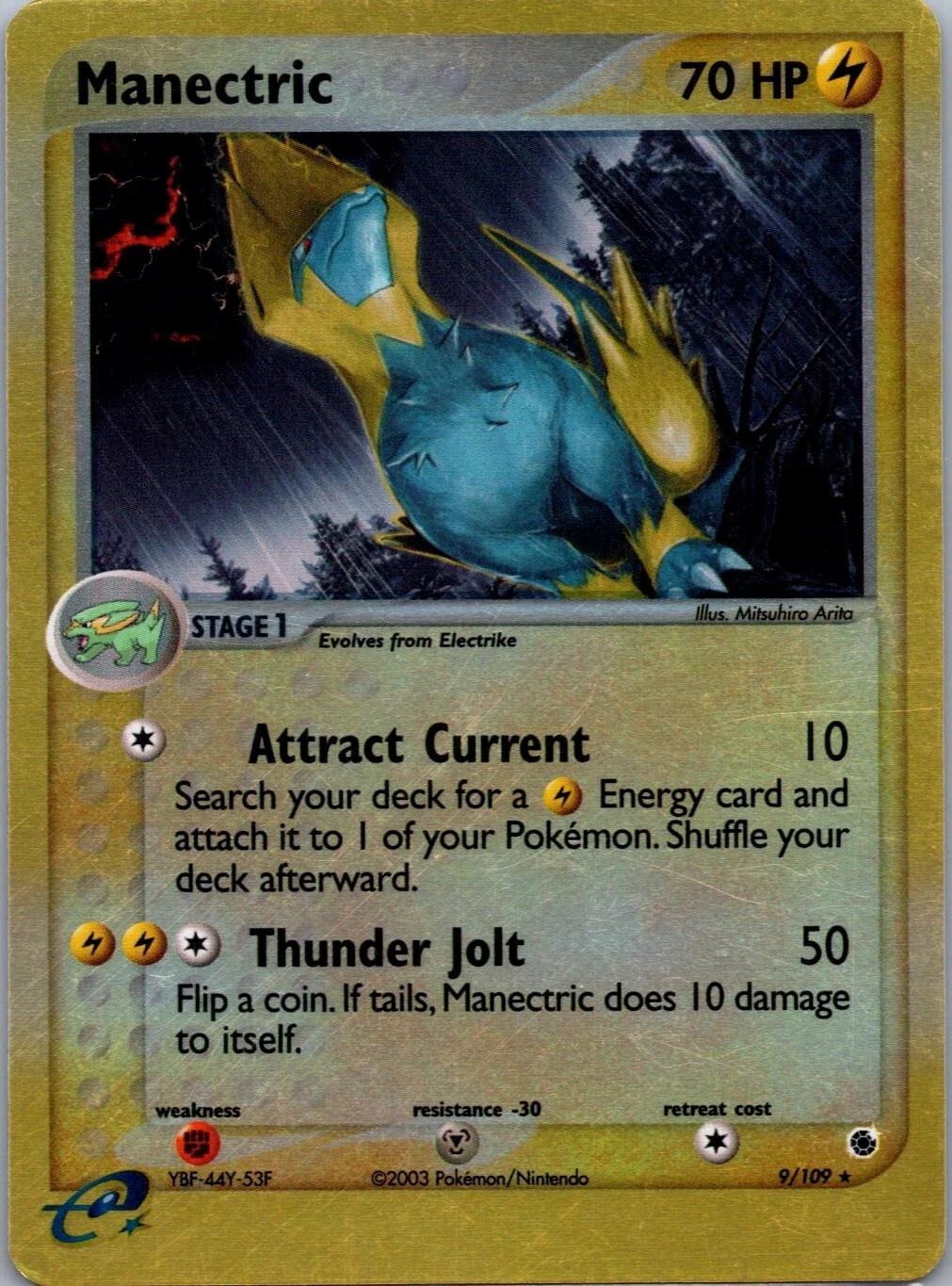 Manectric 9/109 - EX Ruby & Sapphire