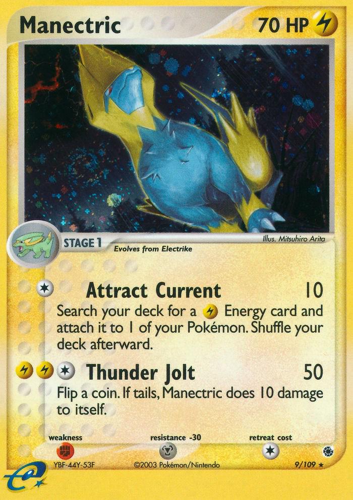 Manectric 9/109 - EX Ruby & Sapphire