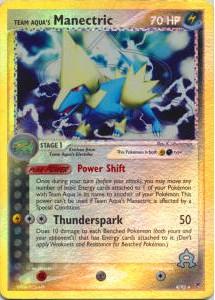 Manectric 4/95 - EX Team Magma vs Team Aqua