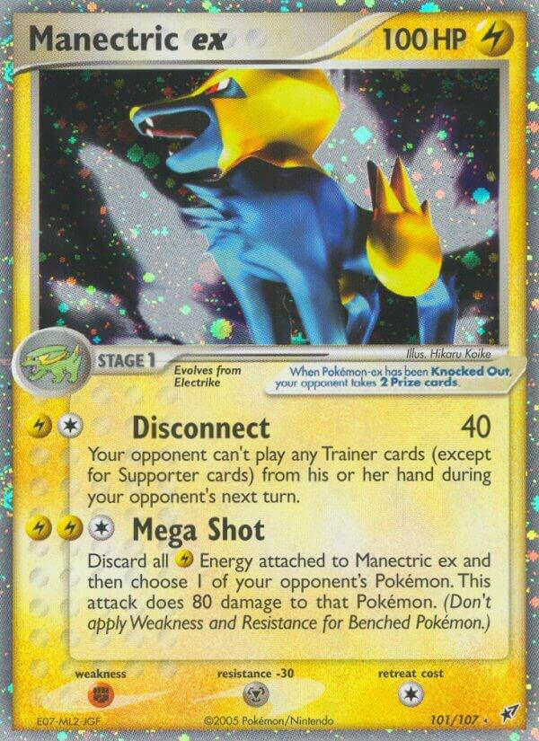 Manectric EX 101/107 - EX Deoxys