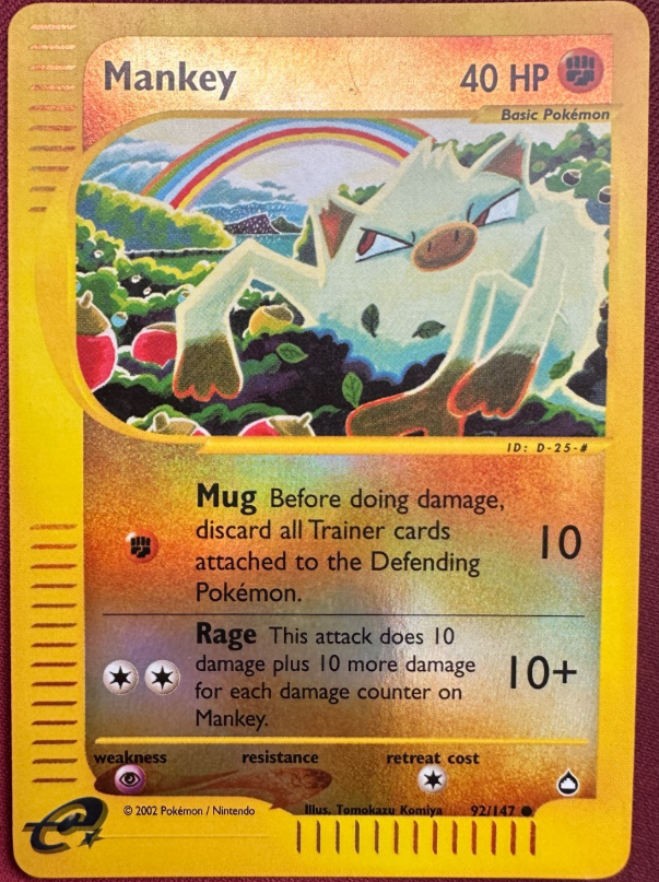 Mankey 92/147 - Aquapolis