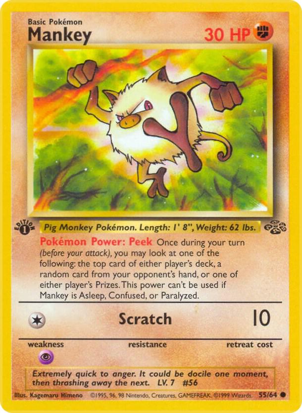 Mankey 55/64 - Jungle Set