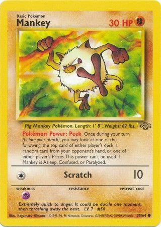 Mankey 55/64 - Jungle Set
