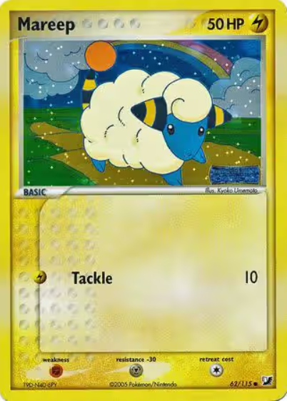 Mareep 62/115 - EX Unseen Forces