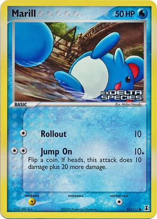 Marill 76/113 - EX Delta Species