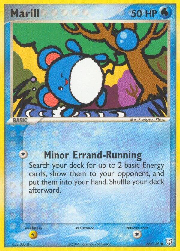 Marill 68/109 - EX Team Rocket Returns