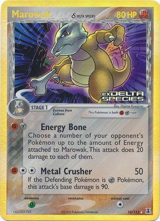 Marowak 10/113 - EX Delta Species