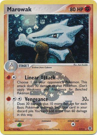 Marowak 7/112 - EX Fire Red & Leaf Green