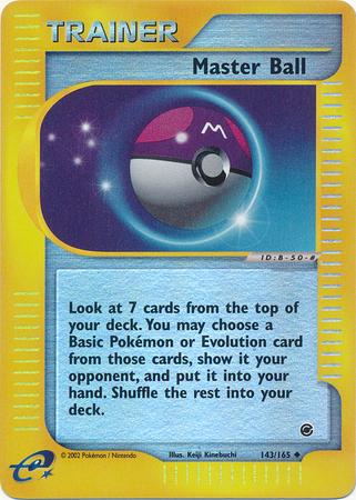 Masterball 143/165 - Expedition