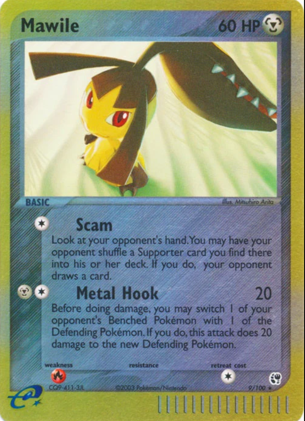 Mawile 9/100 - EX Sandstorm