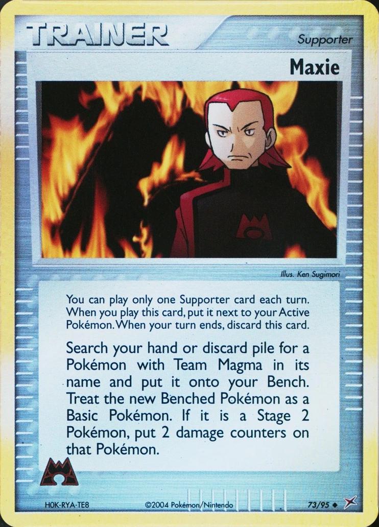 Maxie 73/95 - EX Team Magma vs Team Aqua