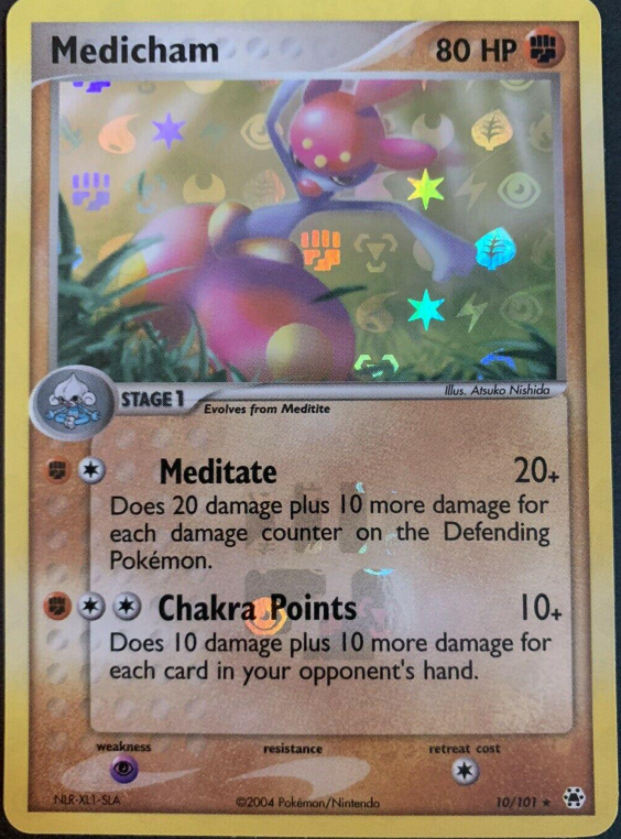 Medicham 10/101 - EX Hidden Legends