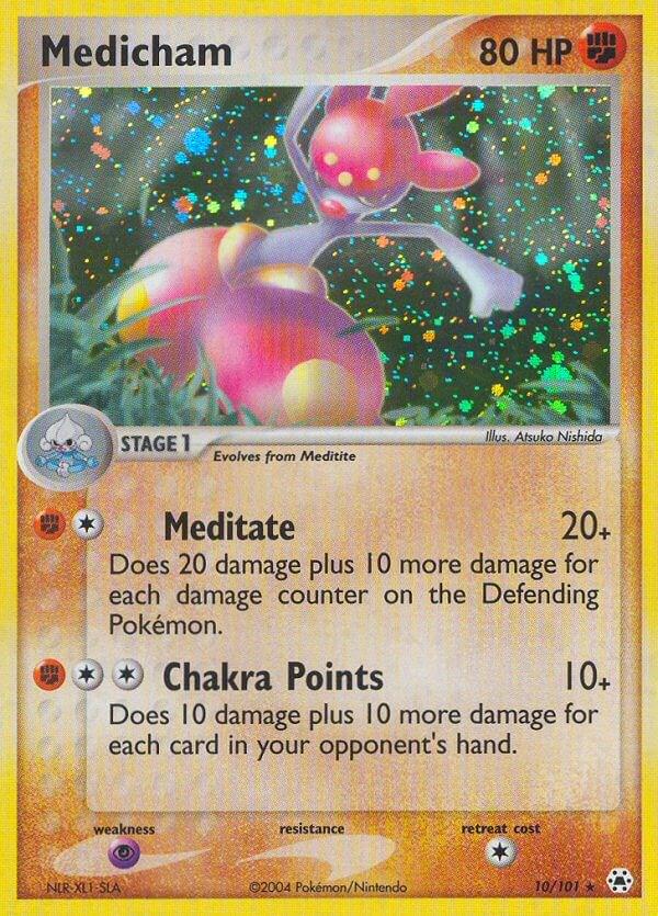 Medicham 10/101 - EX Hidden Legends