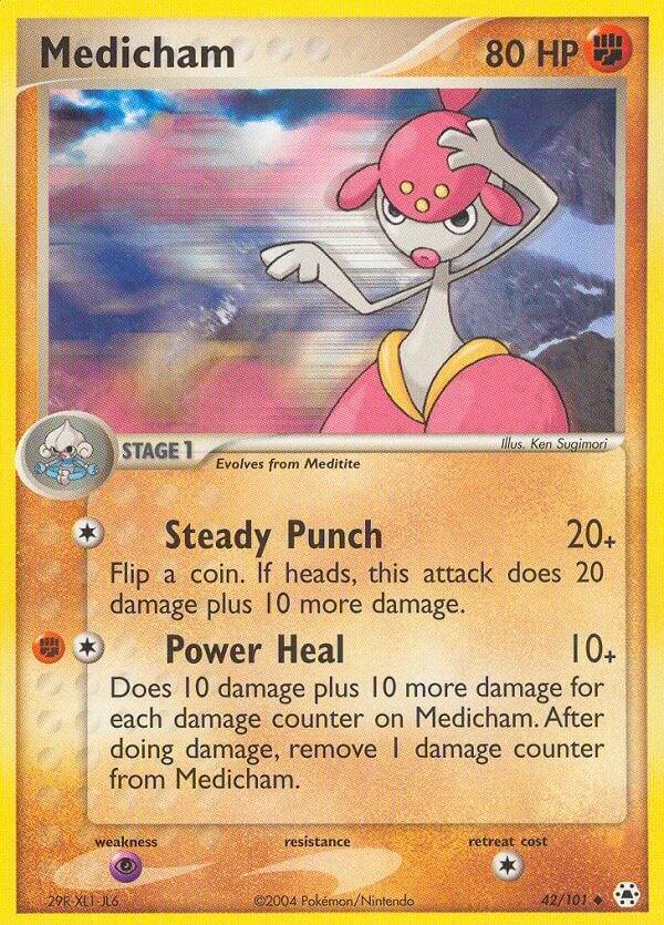 Medicham 42/101 - EX Hidden Legends