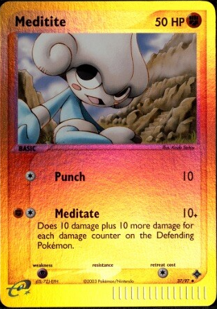 Meditite 37/97 - EX Dragon