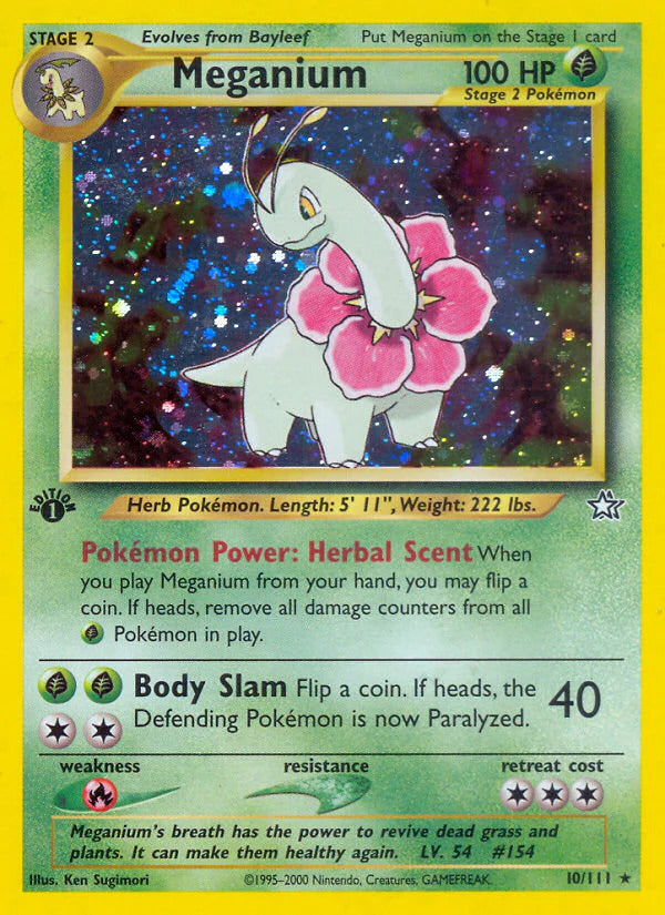 Meganium 10/111 - Neo Genesis