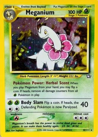 Meganium 10/111 - Neo Genesis