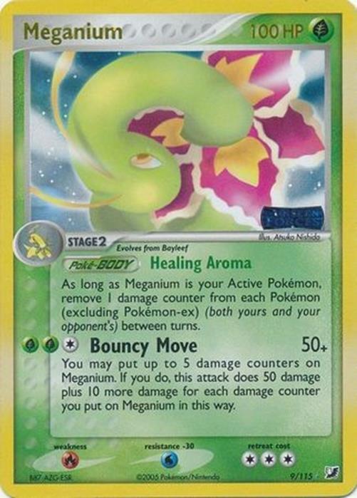 Meganium 9/115 - EX Unseen Forces