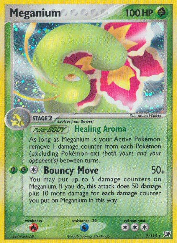 Meganium 9/115 - EX Unseen Forces