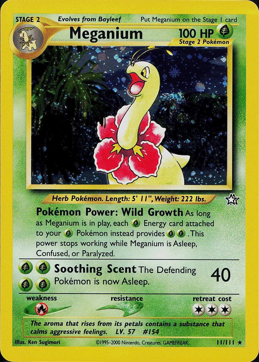 Meganium 11/111 - Neo Genesis
