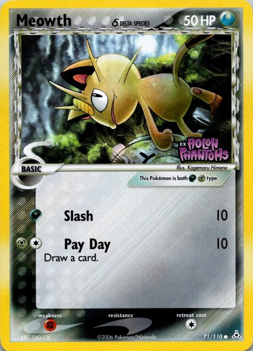 Meowth 71/110 - EX Holon Phantoms