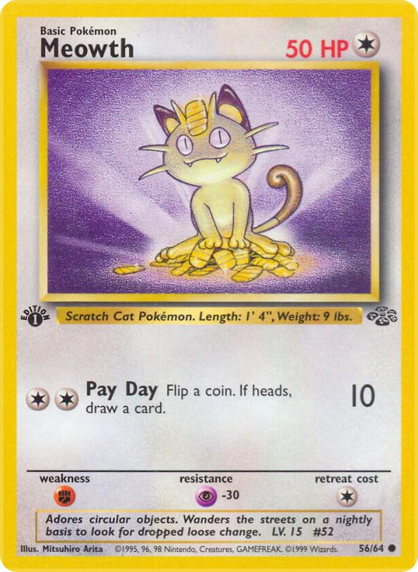 Meowth 56/64 - Jungle Set