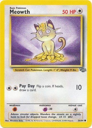 Meowth 56/64 - Jungle Set