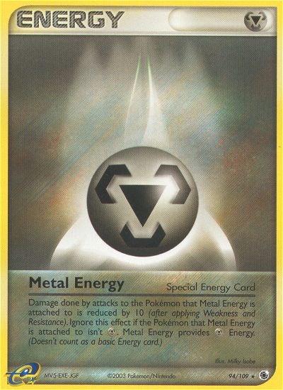 Metal Energy 94/109 - EX Ruby & Sapphire
