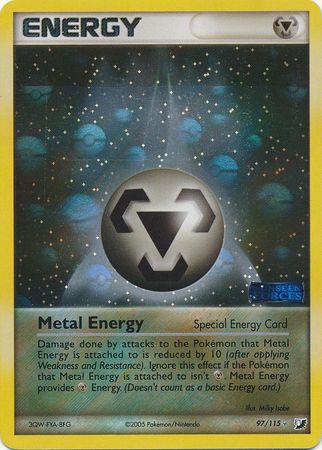 Metal Energy 97/115 - EX Unseen Forces