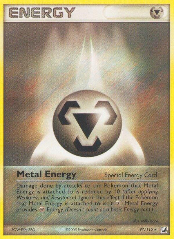 Metal Energy 97/115 - EX Unseen Forces