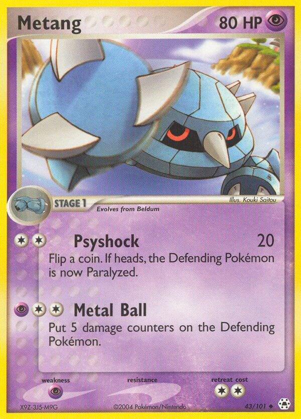 Metang 43/101 - EX Hidden Legends