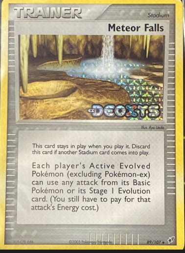 Meteor Falls 89/107 - EX Deoxys