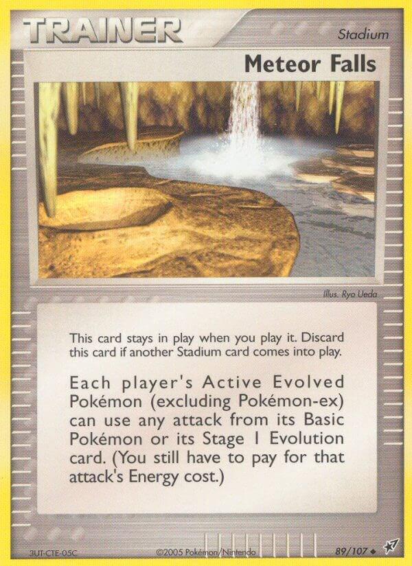 Meteor Falls 89/107 - EX Deoxys