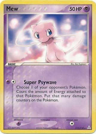 Mew 111/110 - EX Holon Phantoms